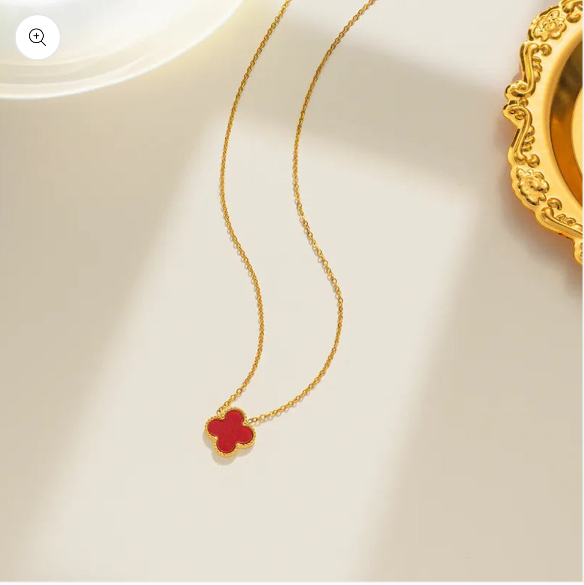 Adelina Small Clover Necklace