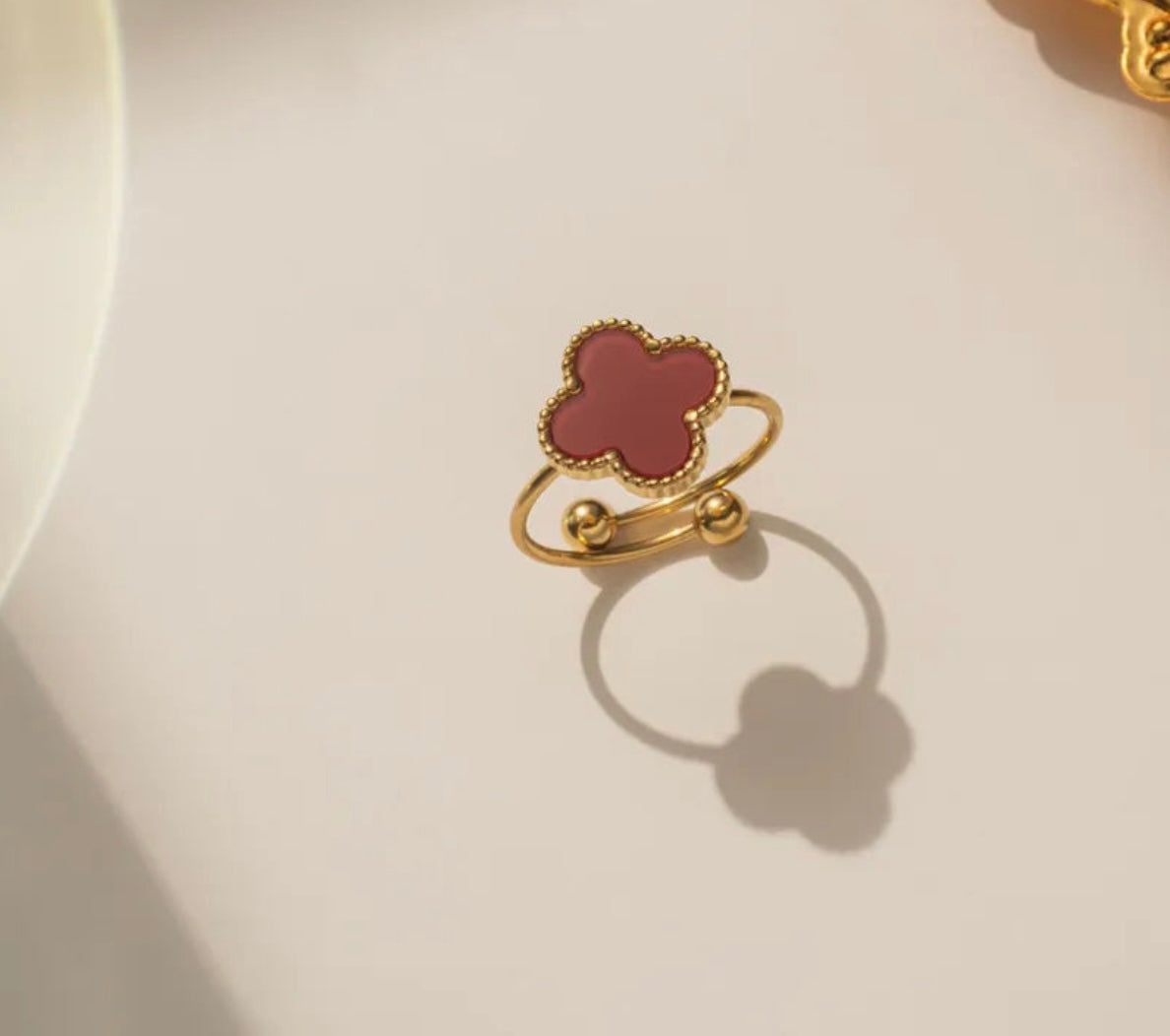 Adeline Clover Ring